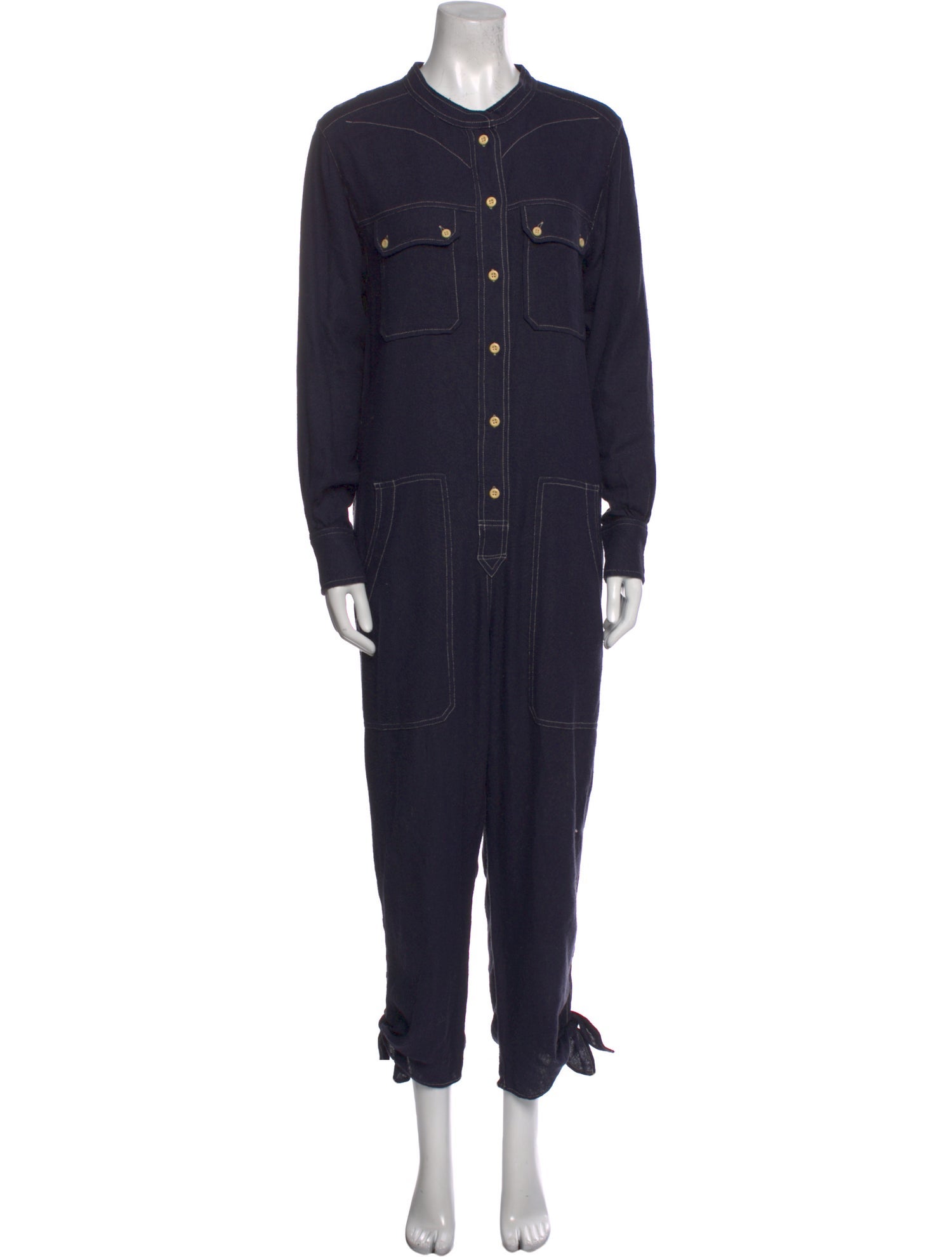 Isabel Marant Silk Crew Neck Jumpsuit