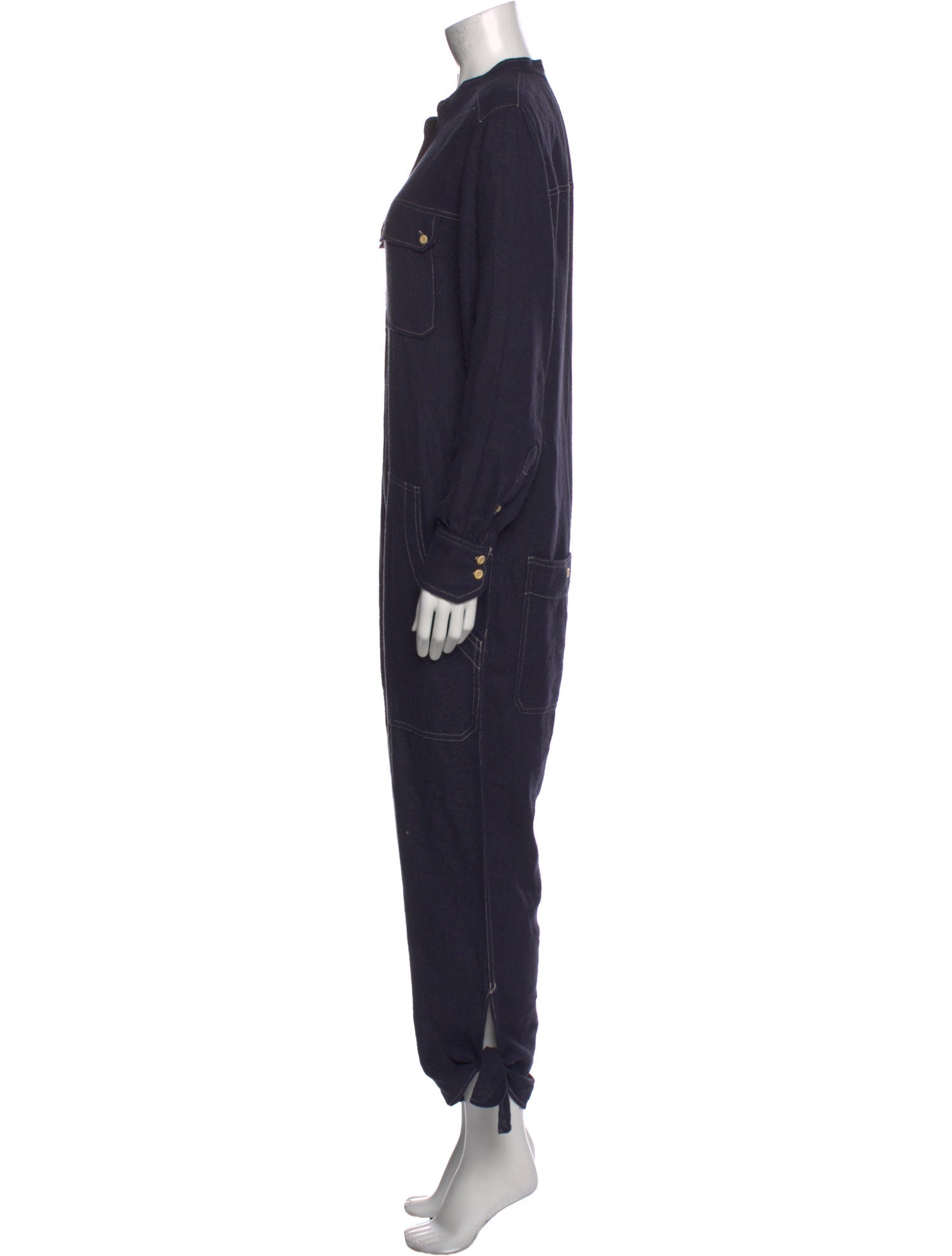 Isabel Marant Silk Crew Neck Jumpsuit