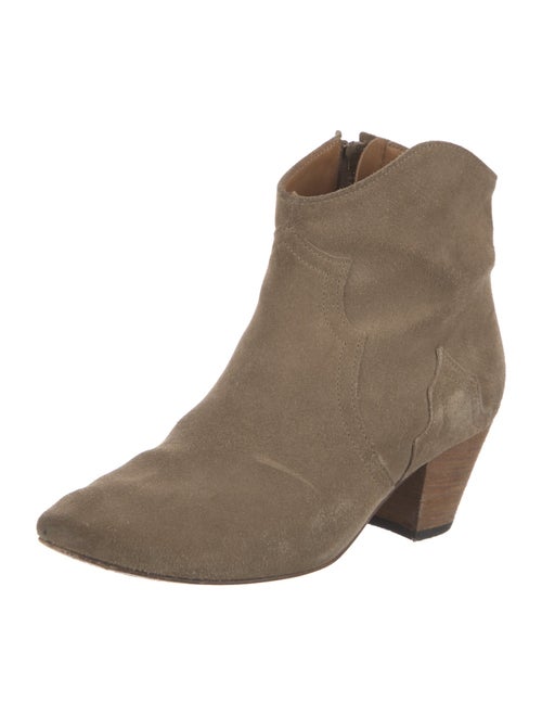 Isabel Marant Suede Western Boots