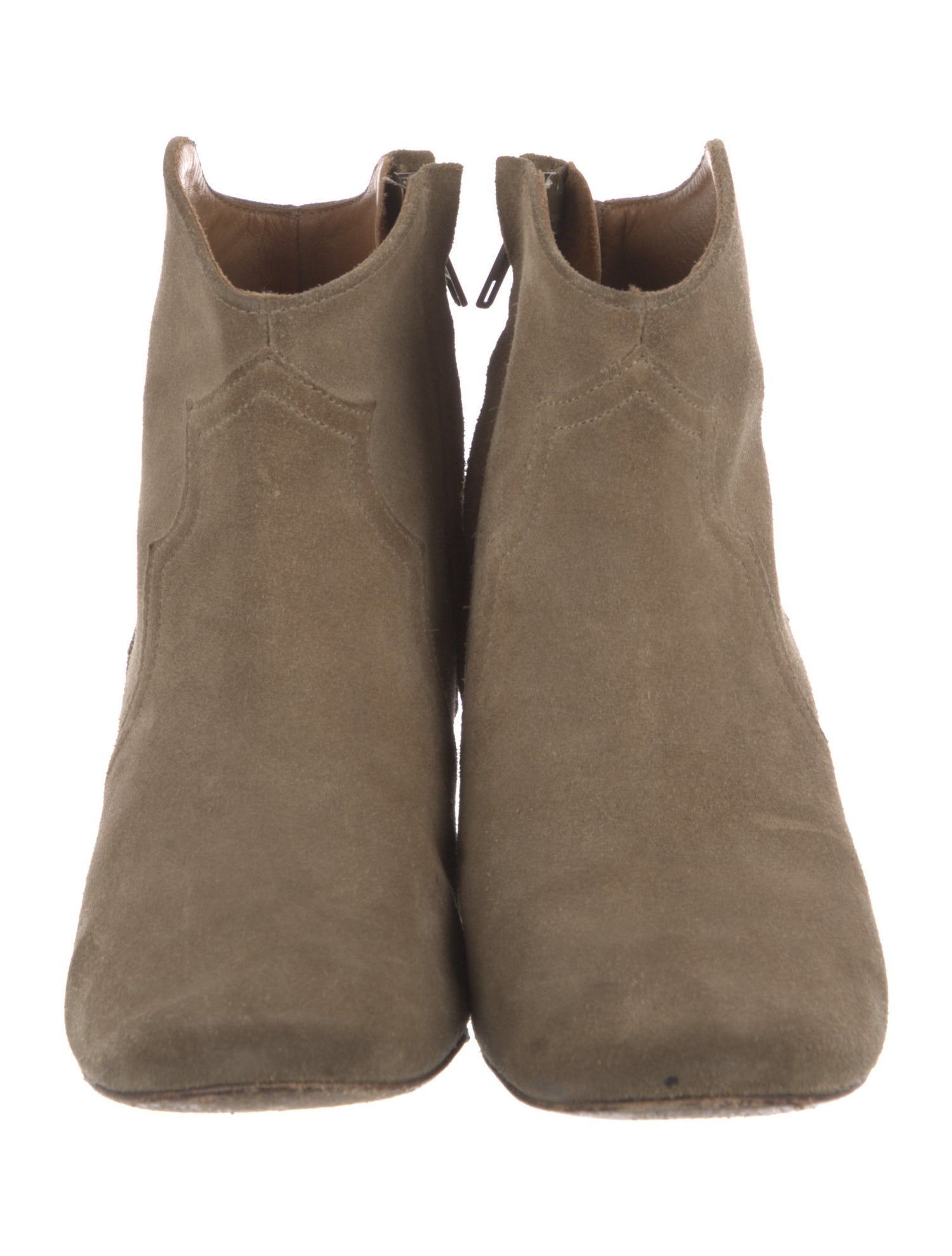 Isabel Marant Suede Western Boots