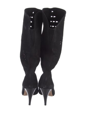 Isabel Marant Suede Western Boots