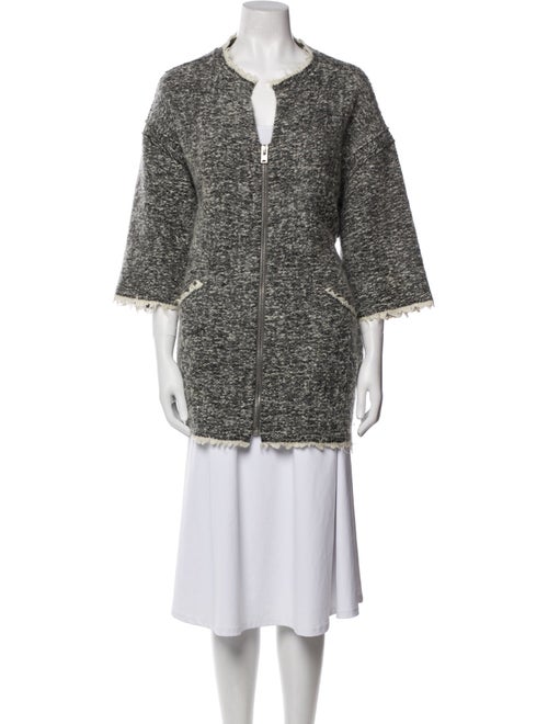 Isabel Marant Virgin Wool Printed Evening Jacket
