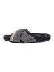 Isabel Marant Colorblock Pattern Slides