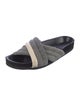 Isabel Marant Colorblock Pattern Slides