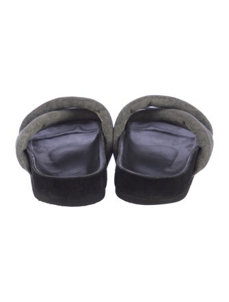 Isabel Marant Colorblock Pattern Slides