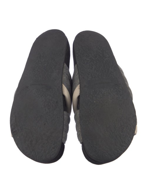 Isabel Marant Colorblock Pattern Slides