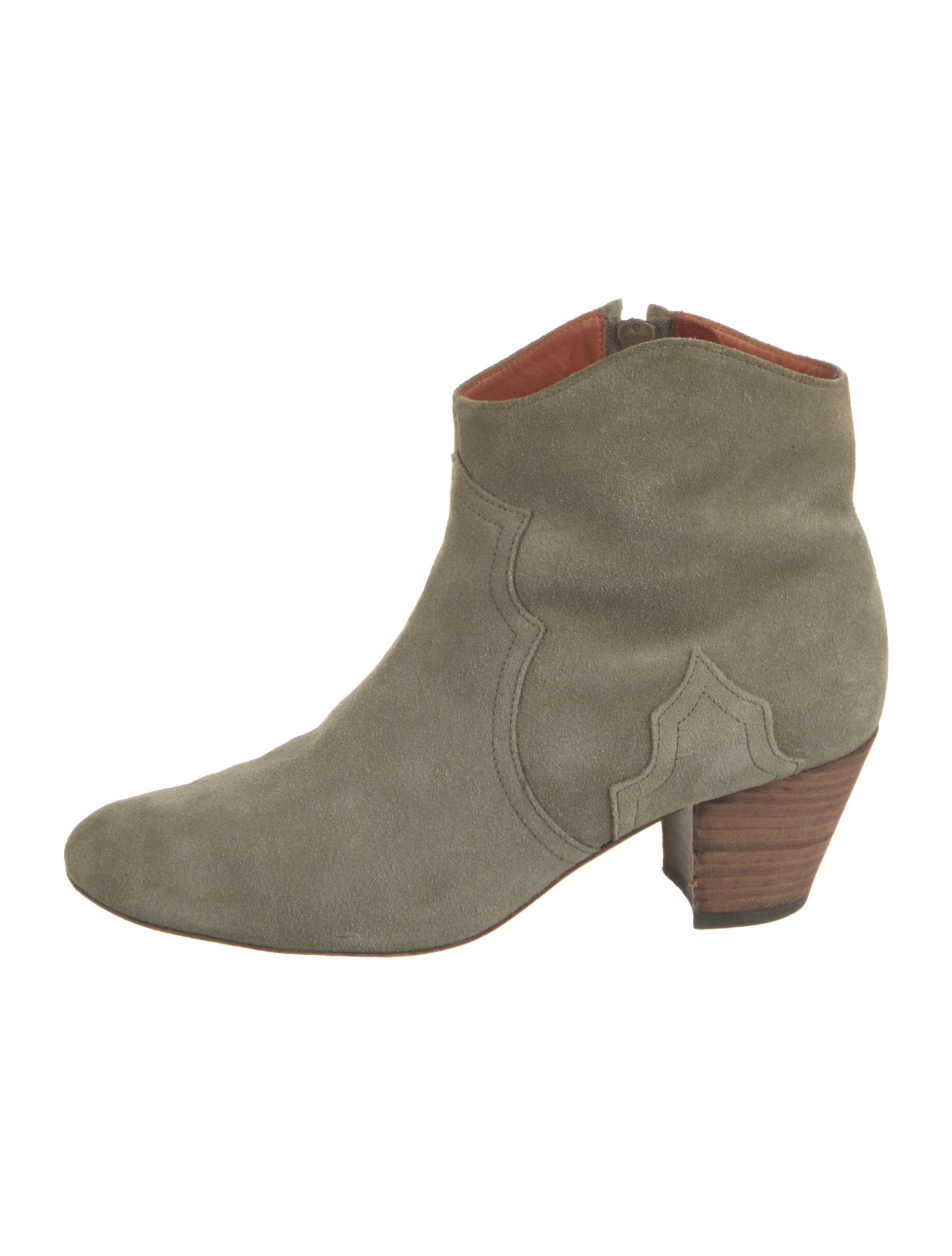 Isabel Marant Suede Western Boots