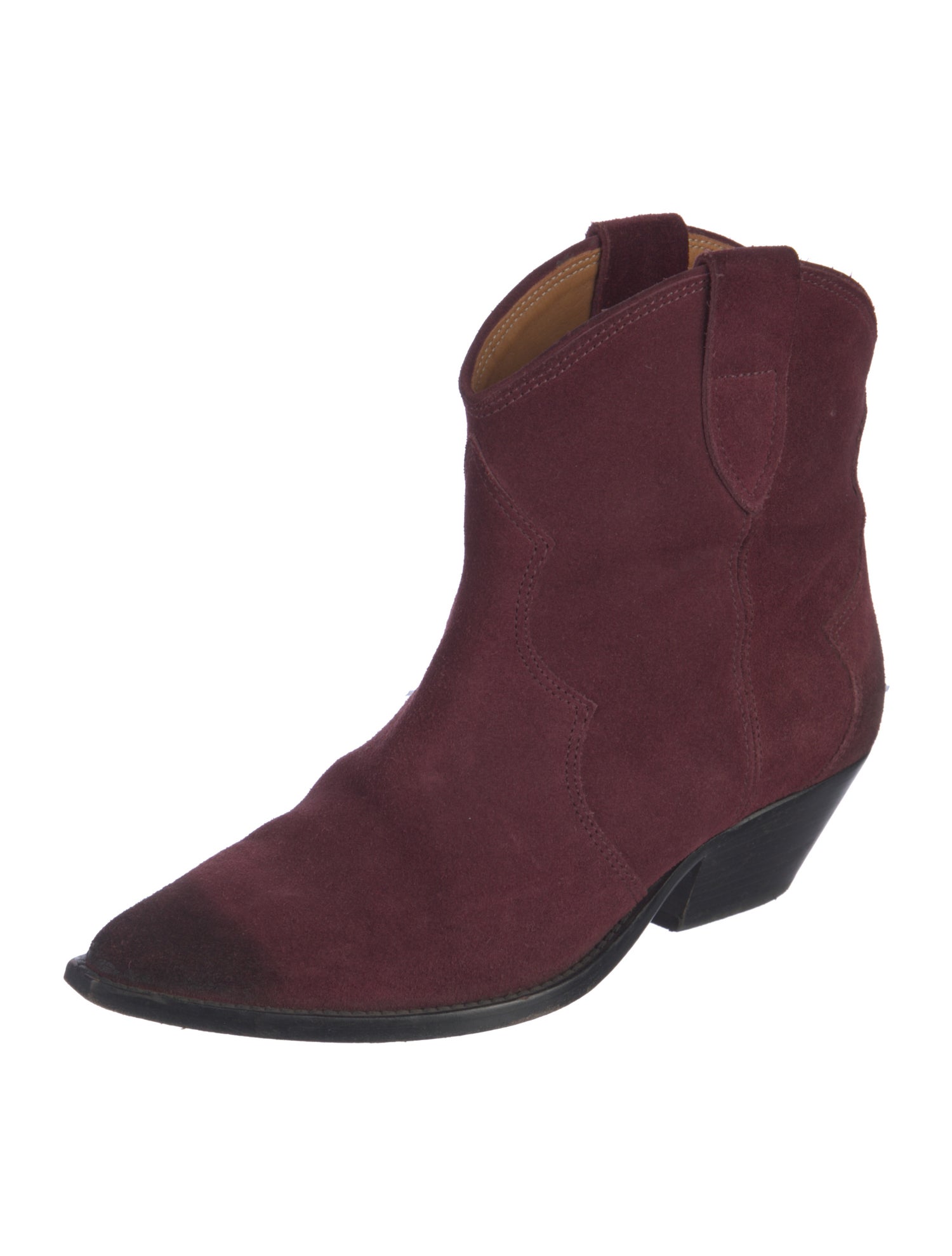 Isabel Marant Suede Western Boots