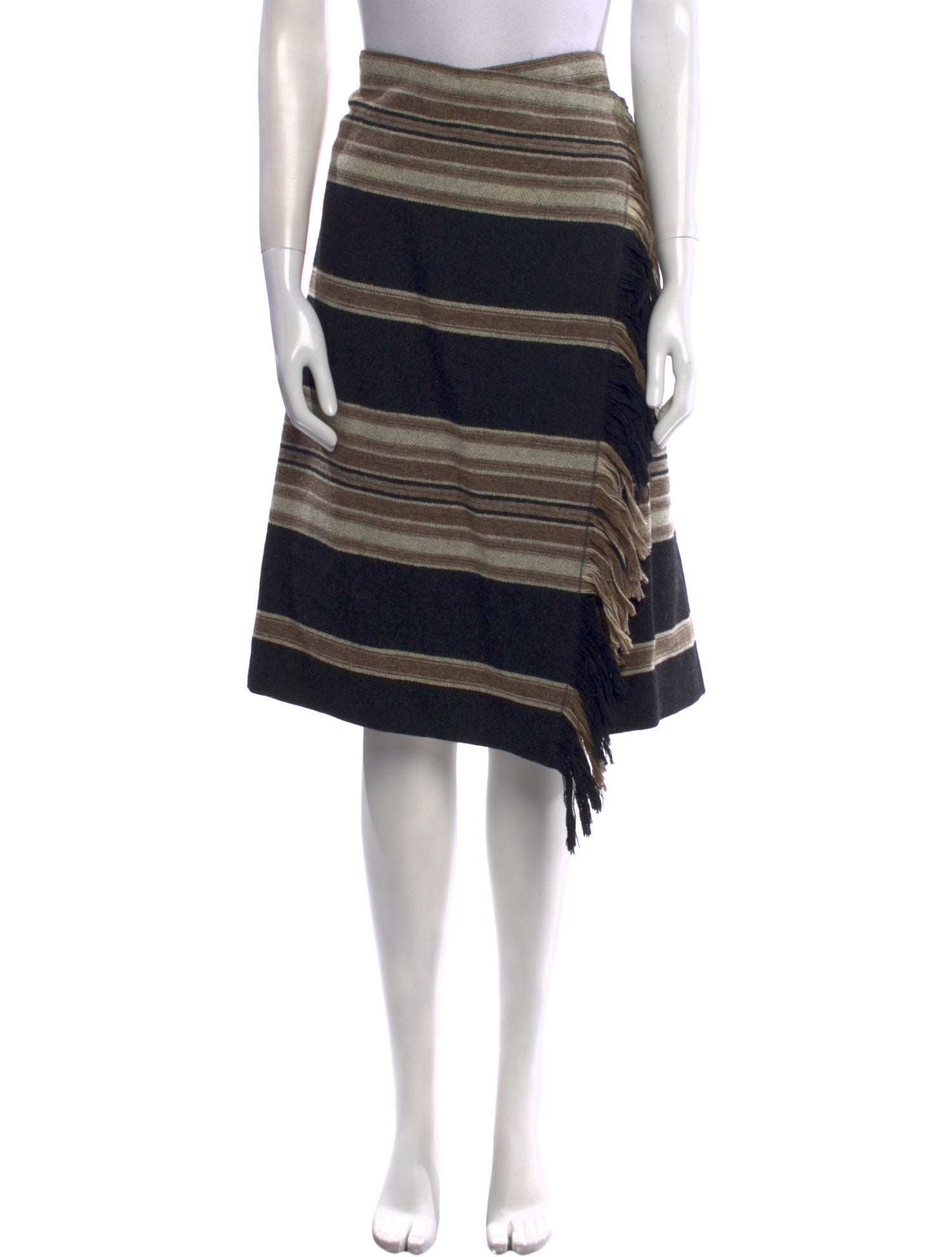 Isabel Marant Virgin Wool Knee-Length Skirt w/ Tags