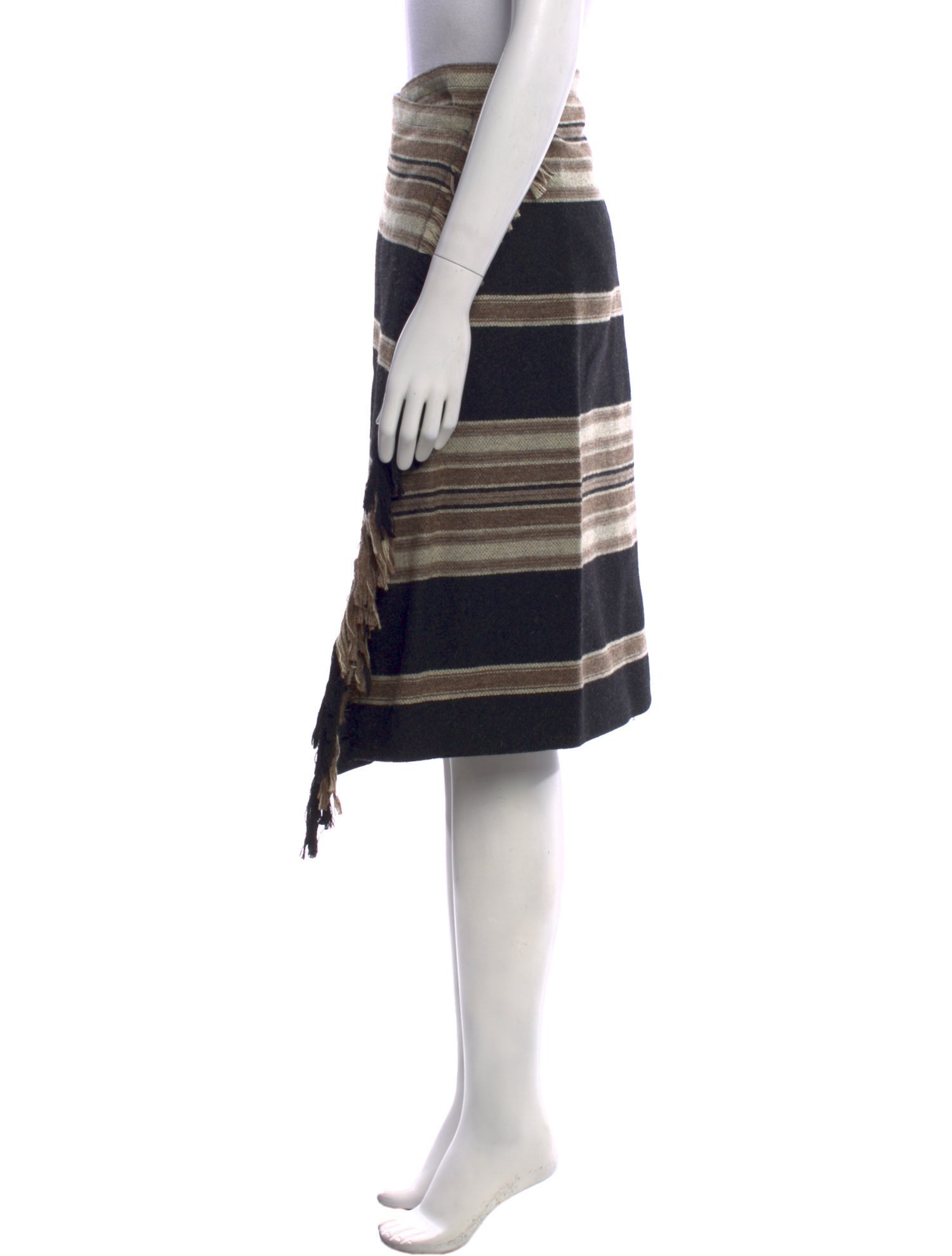 Isabel Marant Virgin Wool Knee-Length Skirt w/ Tags