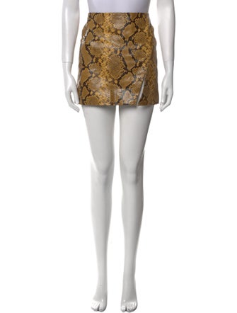 Isabel Marant Leather Mini Skirt