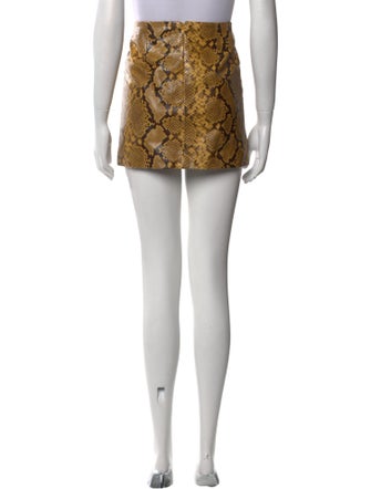 Isabel Marant Leather Mini Skirt