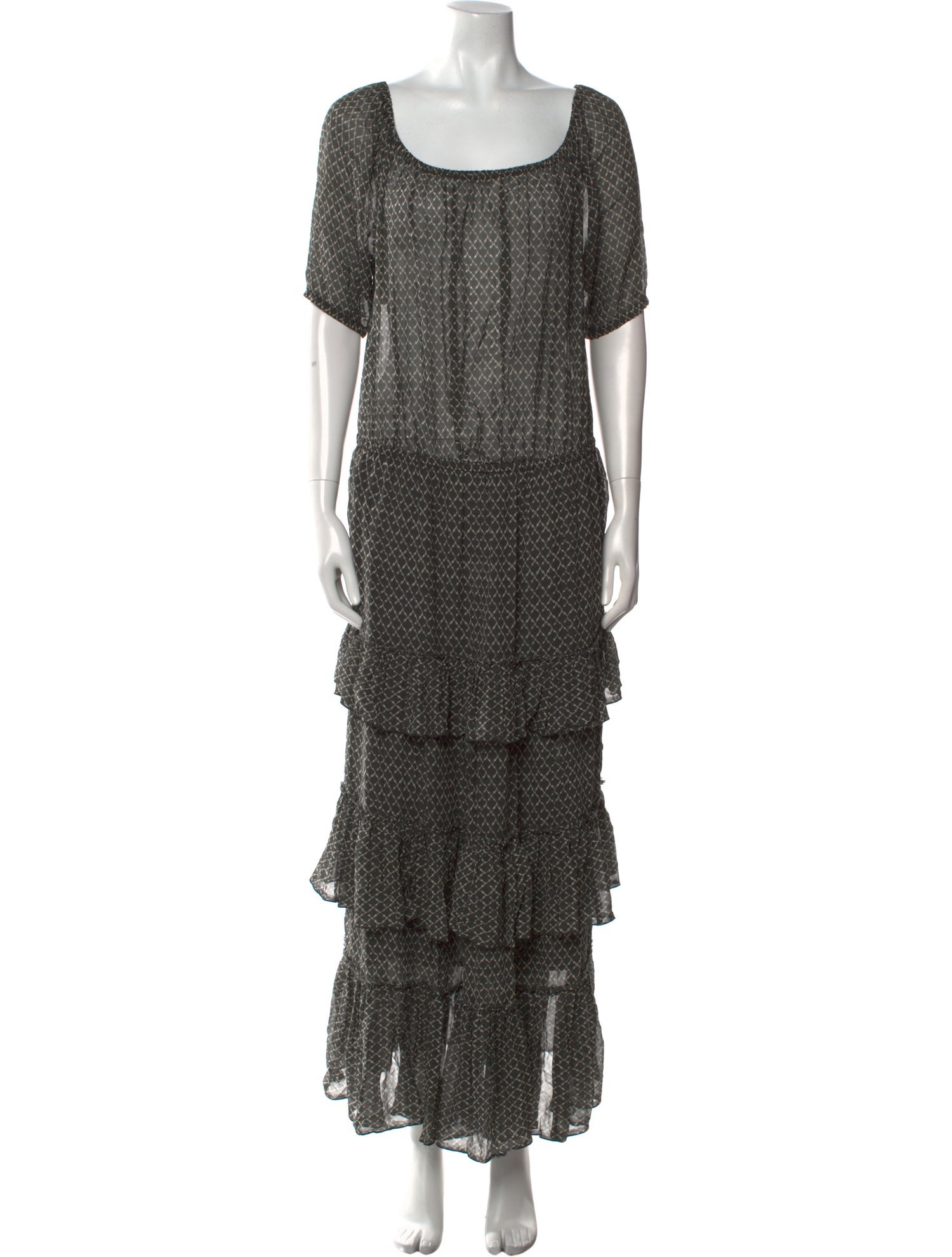 Isabel Marant Printed Long Dress