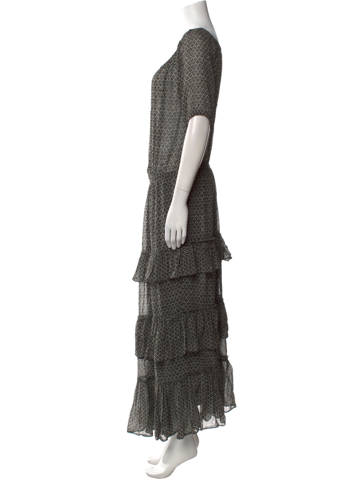 Isabel Marant Printed Long Dress