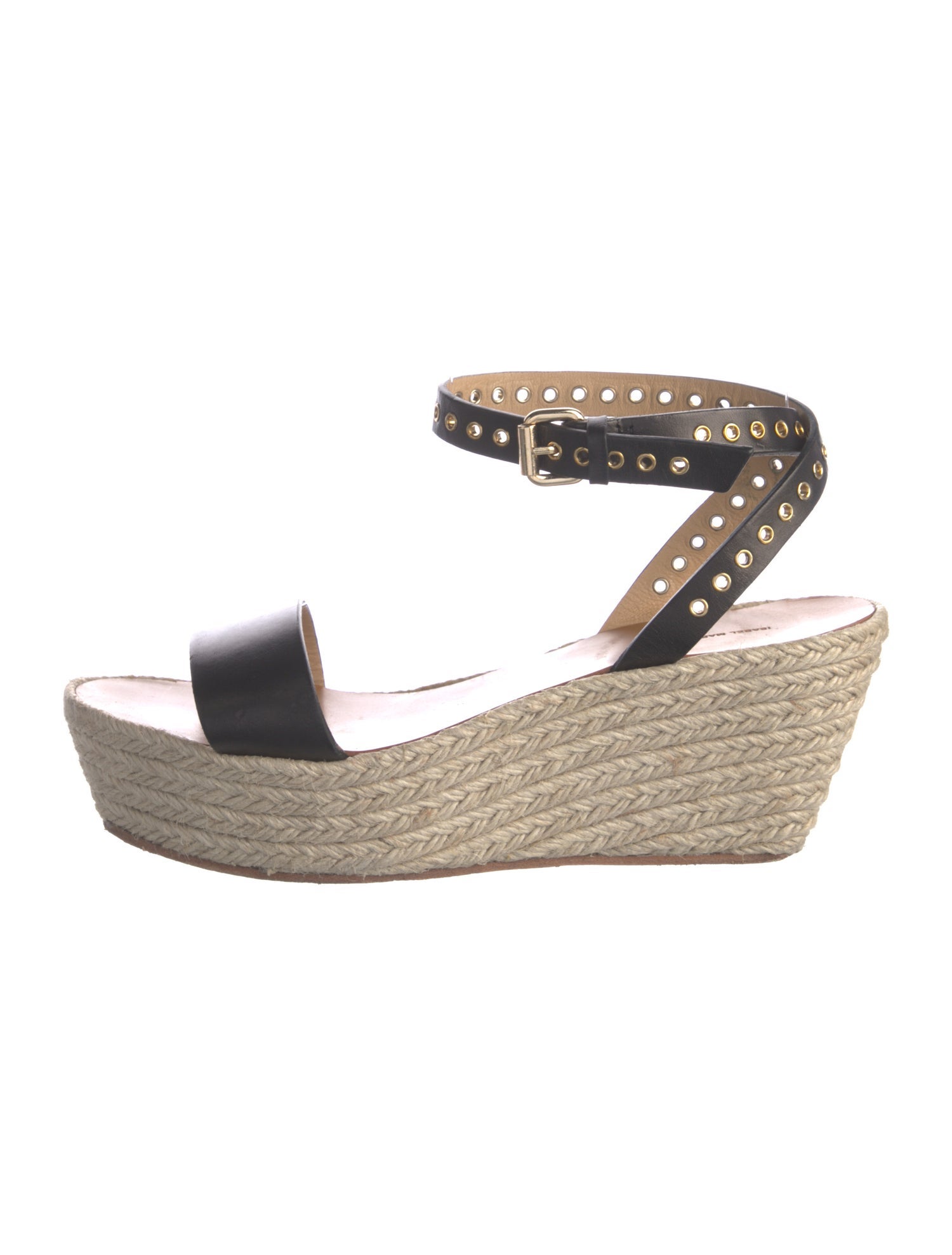 Isabel Marant Leather Espadrilles