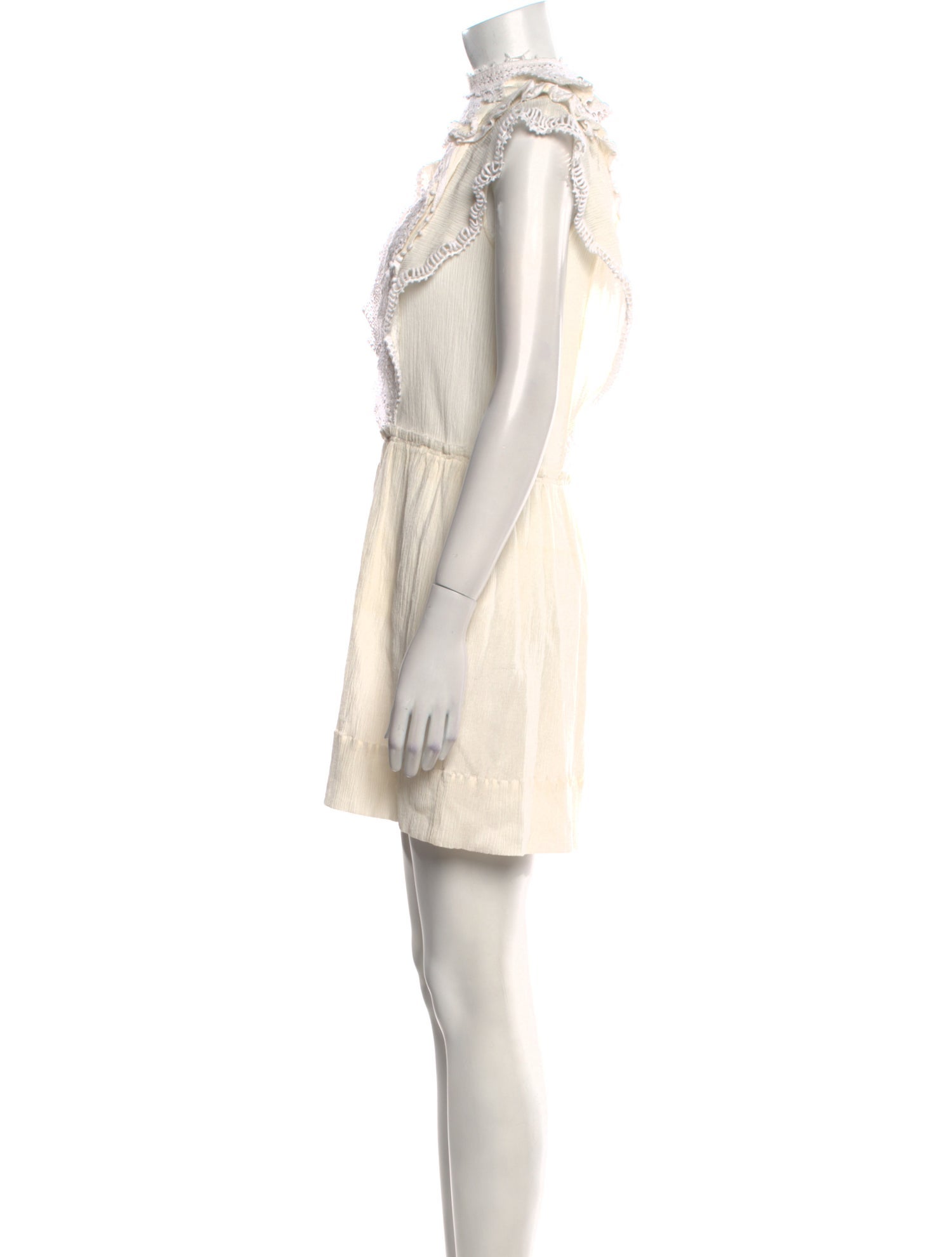 Isabel Marant Mock Neck Mini Dress