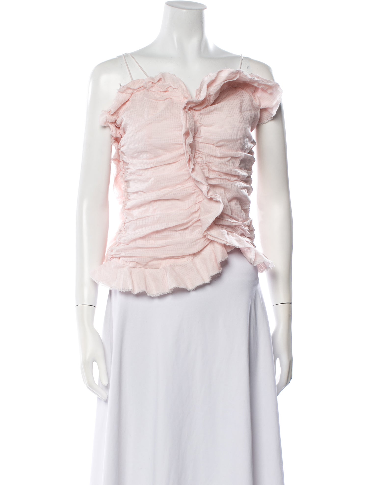 Isabel Marant Strapless Crop Top