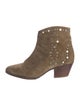 Isabel Marant Suede Studded Accents Boots