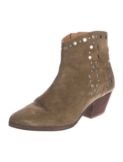 Isabel Marant Suede Studded Accents Boots