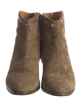Isabel Marant Suede Studded Accents Boots