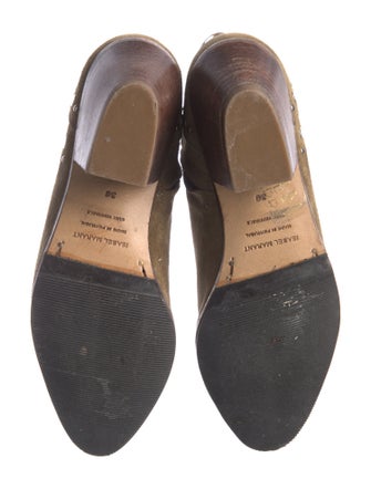 Isabel Marant Suede Studded Accents Boots