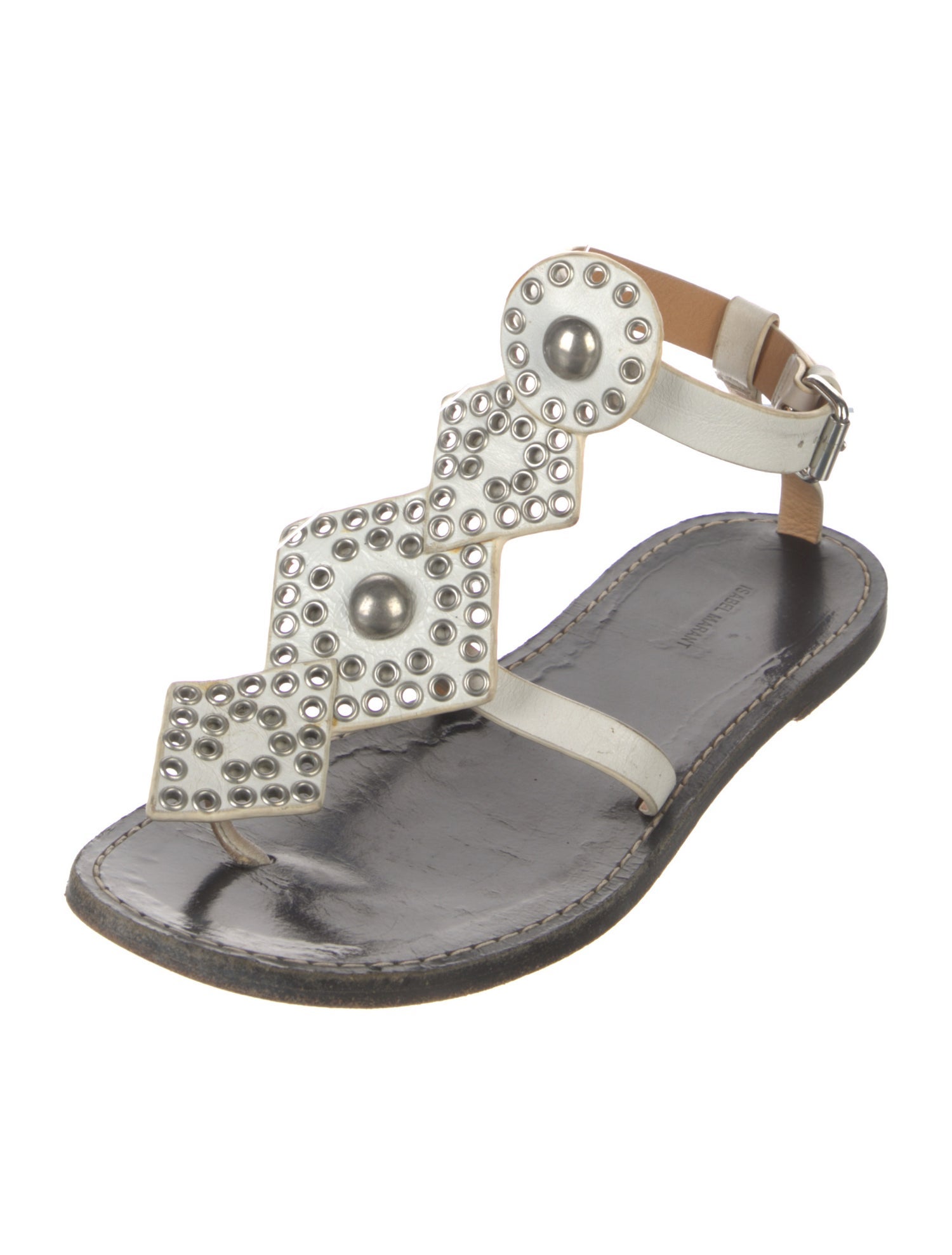 Isabel Marant Leather Gladiator Sandals