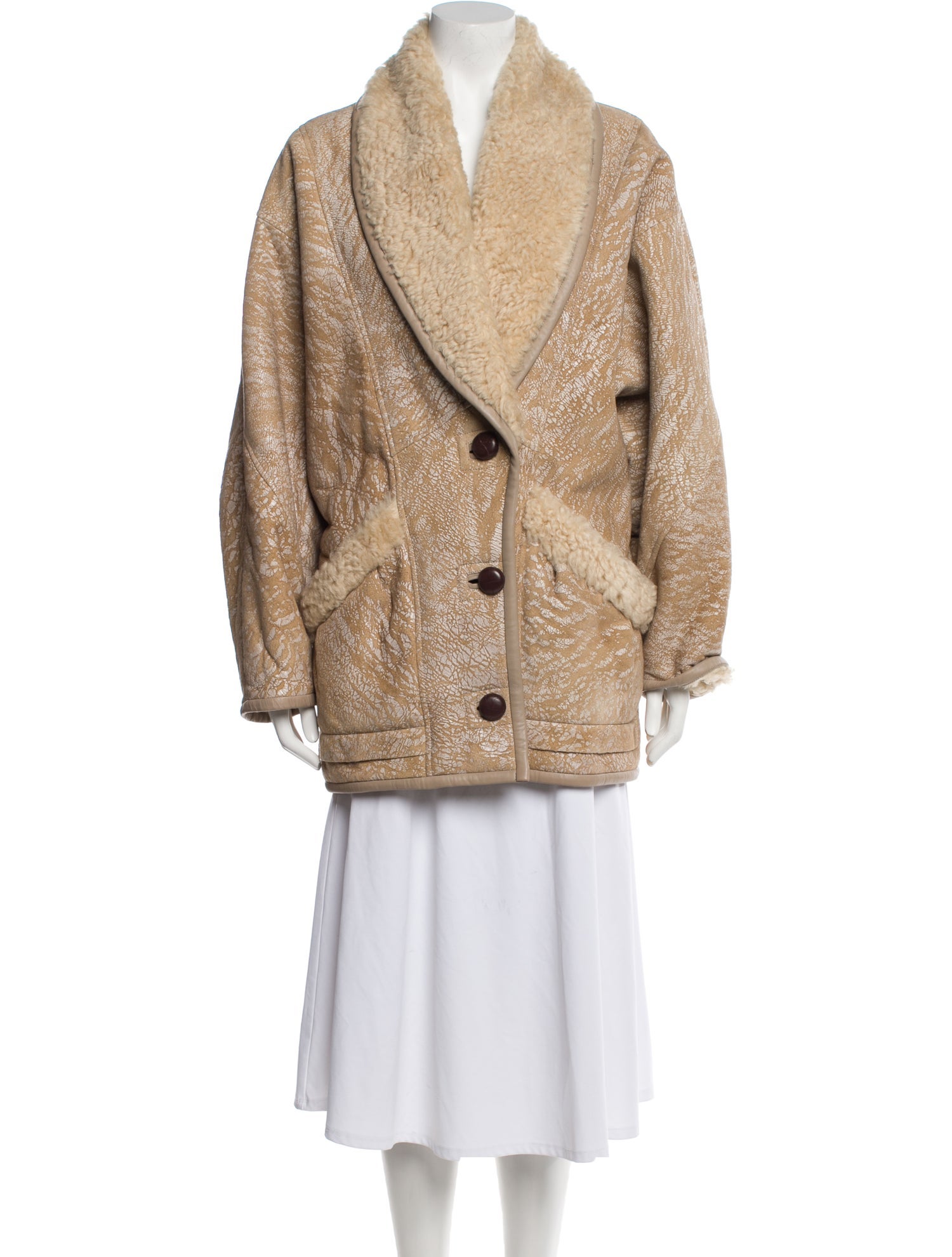 Isabel Marant Shearling Fur Jacket