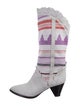 Isabel Marant Suede Printed Sock Boots
