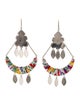 Isabel Marant Shell & Stone Drop Earrings