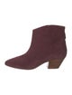 Isabel Marant Suede Western Boots