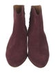 Isabel Marant Suede Western Boots
