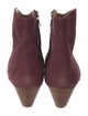 Isabel Marant Suede Western Boots