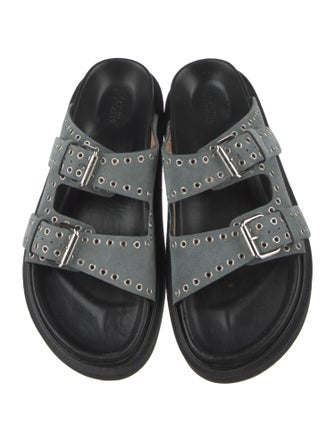 Isabel Marant Suede Slides