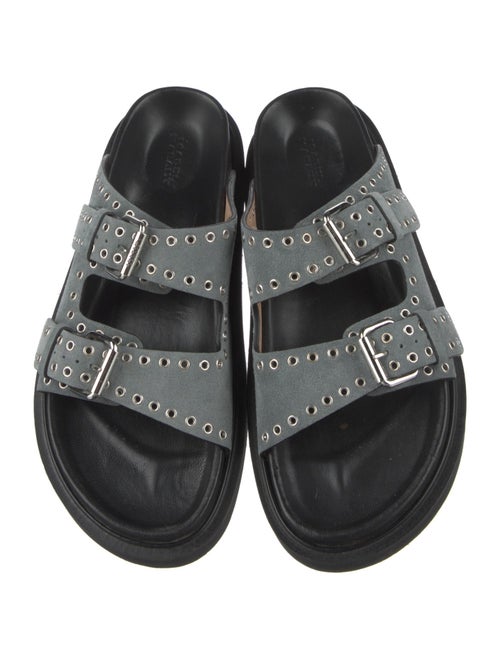 Isabel Marant Suede Slides