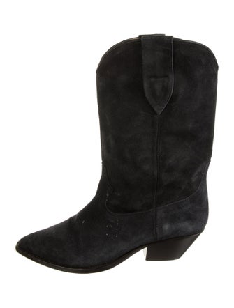 Isabel Marant Suede Western Boots
