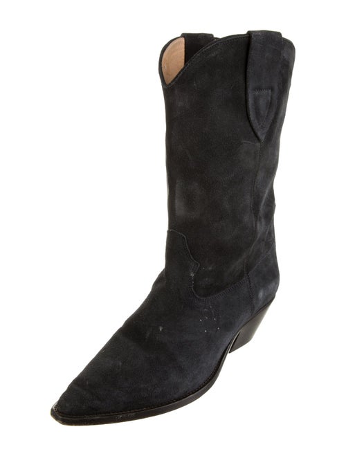 Isabel Marant Suede Western Boots