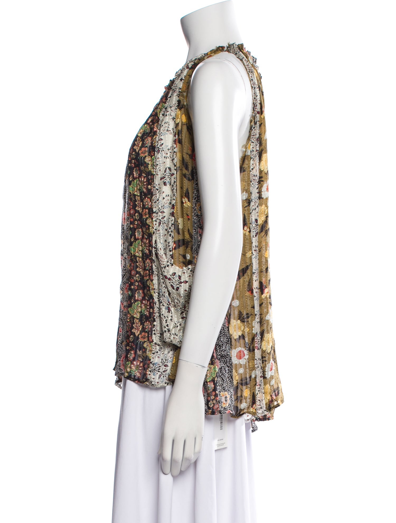 Isabel Marant Silk Floral Print Blouse