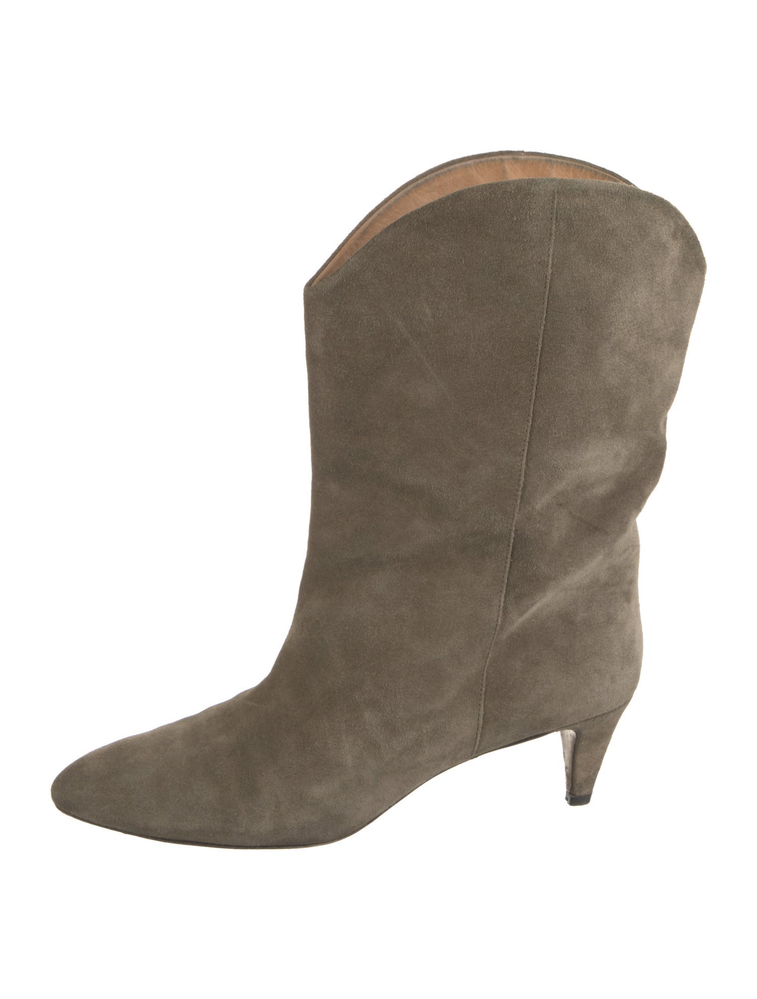 Isabel Marant Suede Western Boots