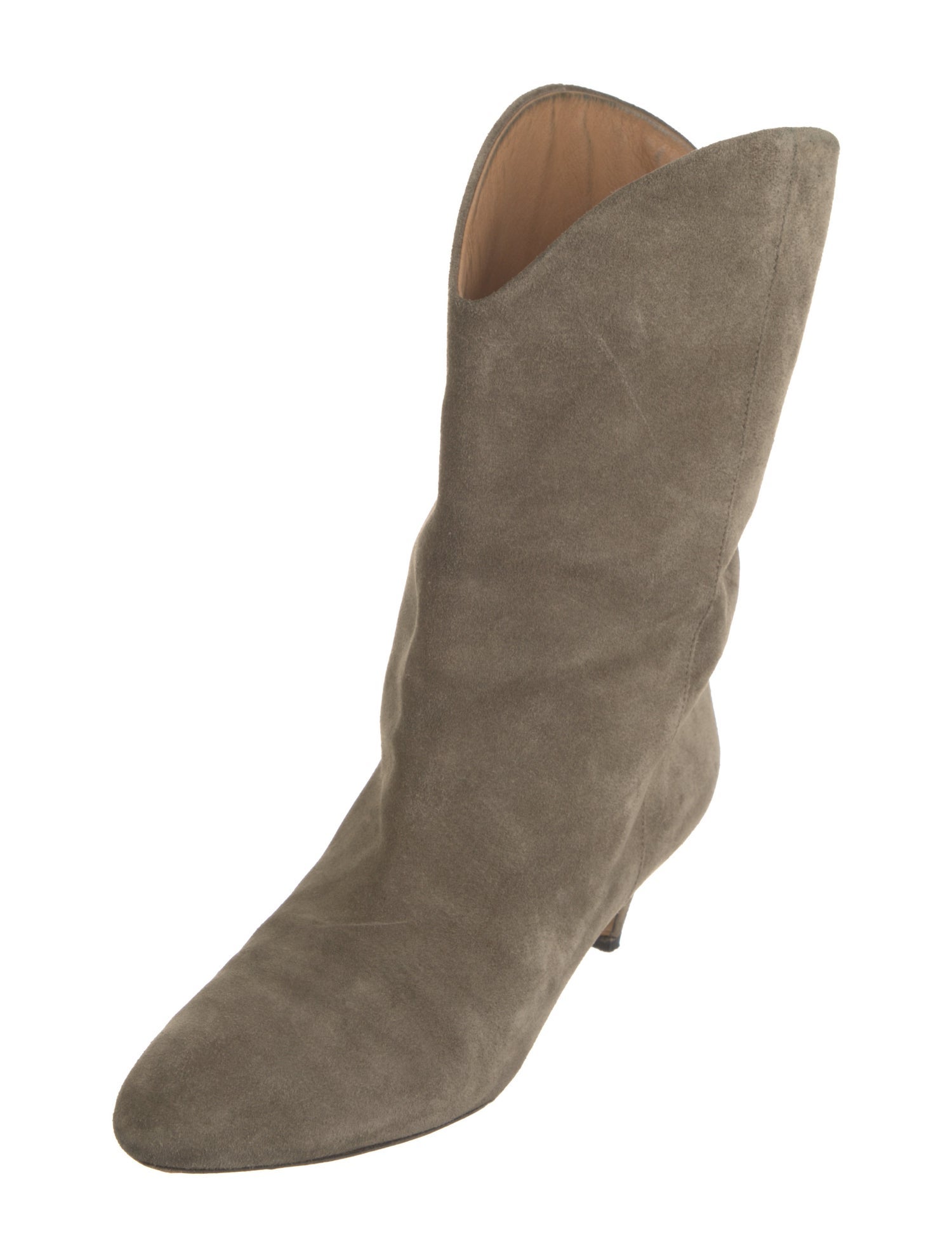 Isabel Marant Suede Western Boots