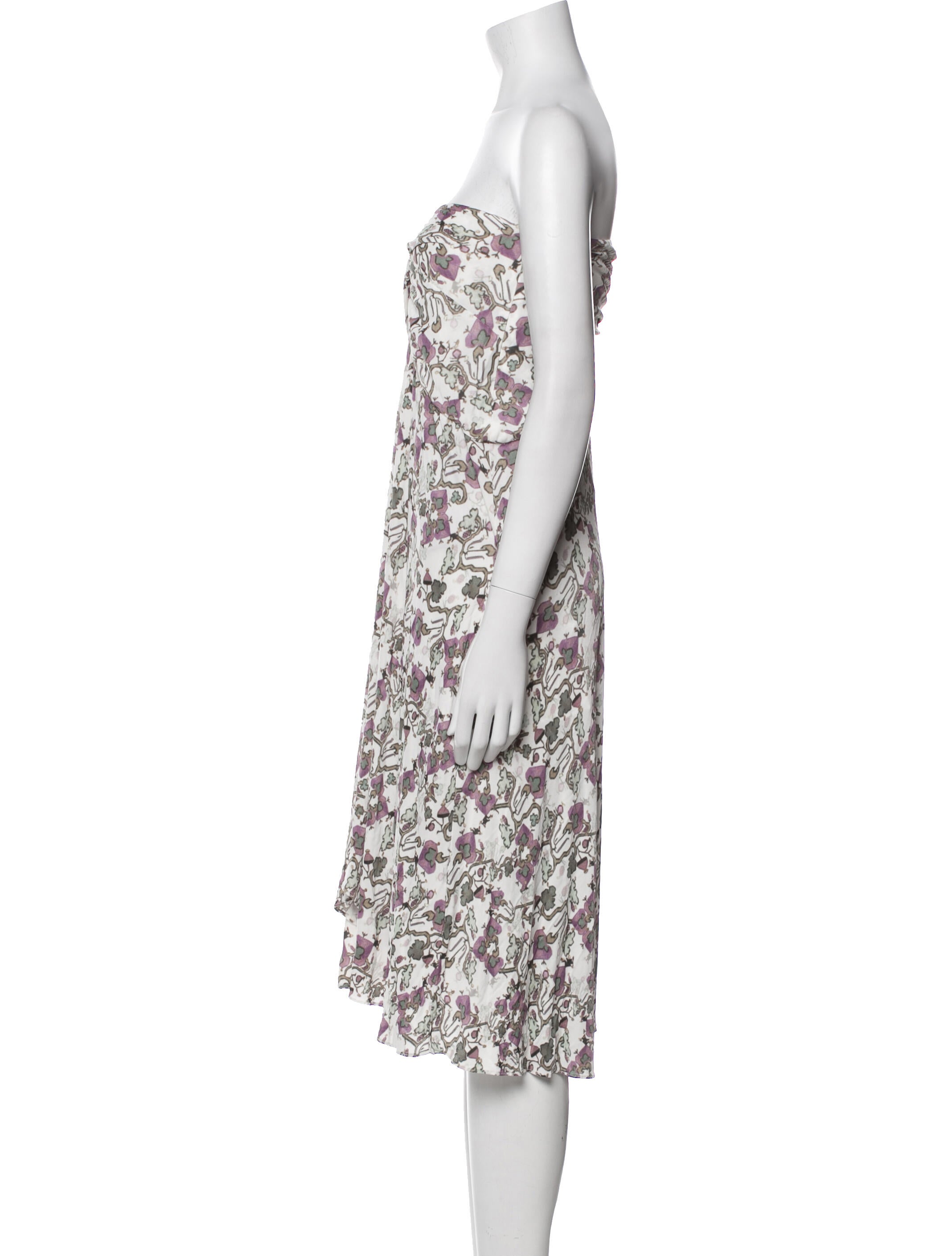 Isabel Marant Floral Print Mini Dress
