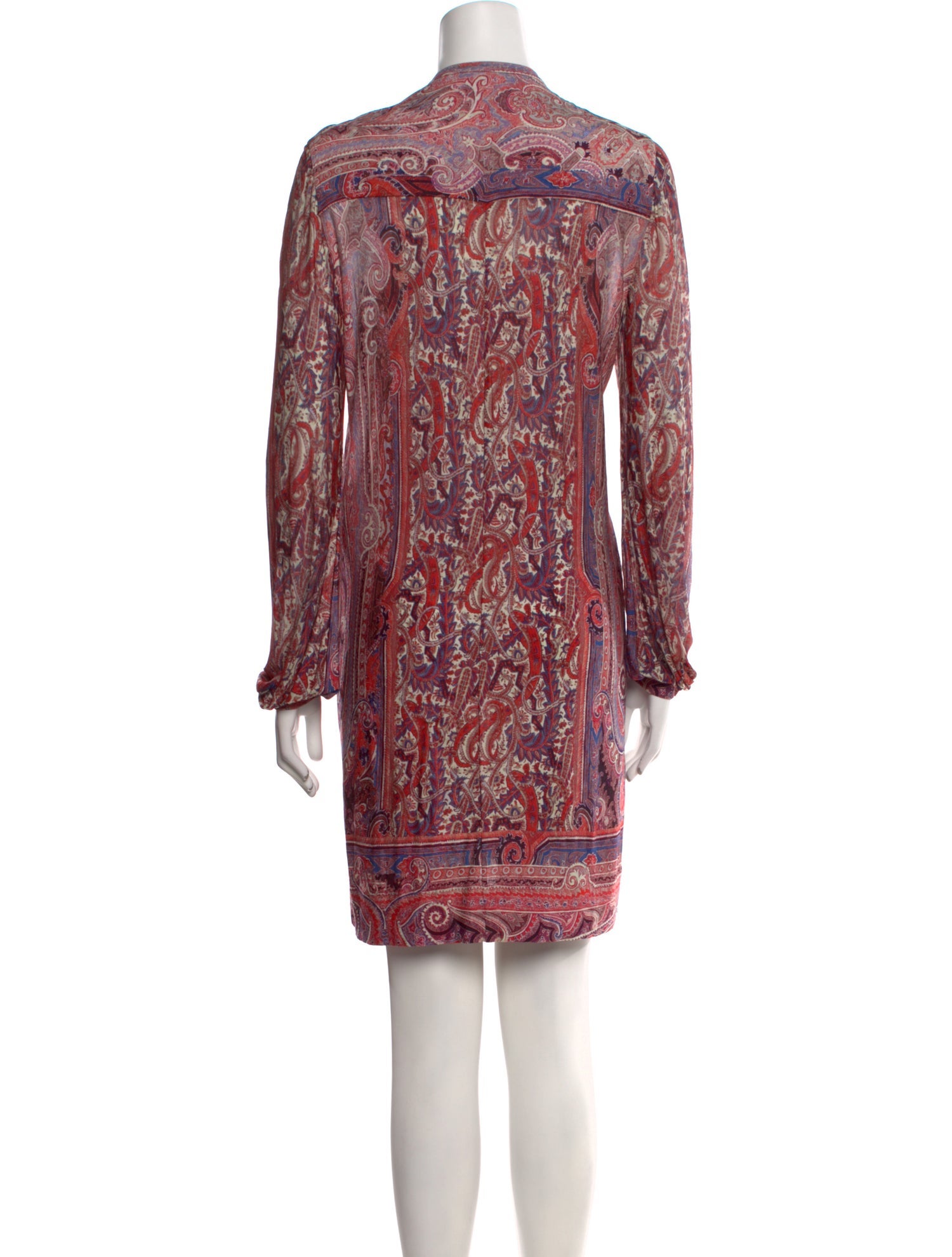 Isabel Marant Paisley Print Mini Dress