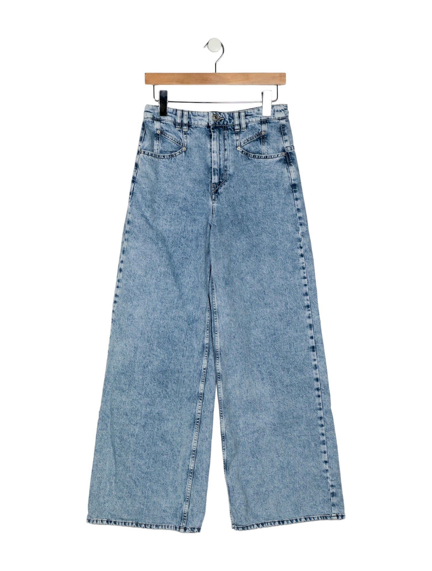 Isabel Marant Lemony Trousers Wide Leg Jeans