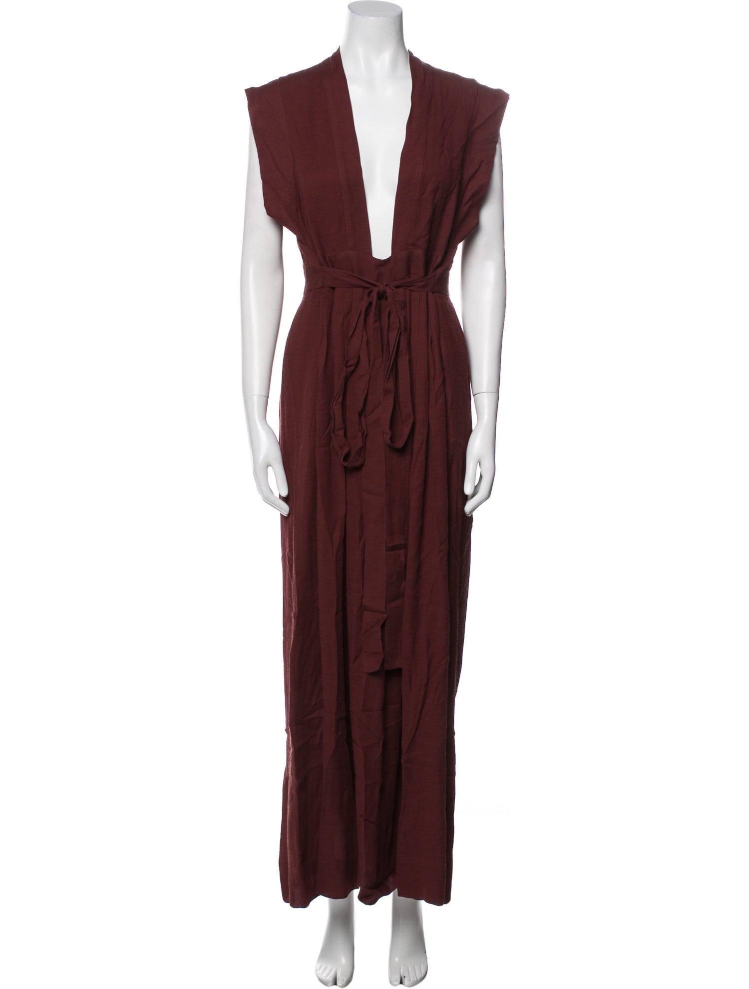 Isabel Marant V-Neck Long Dress