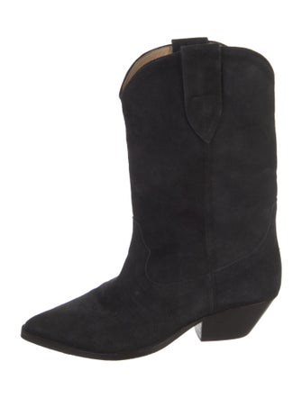 Isabel Marant Suede Western Boots
