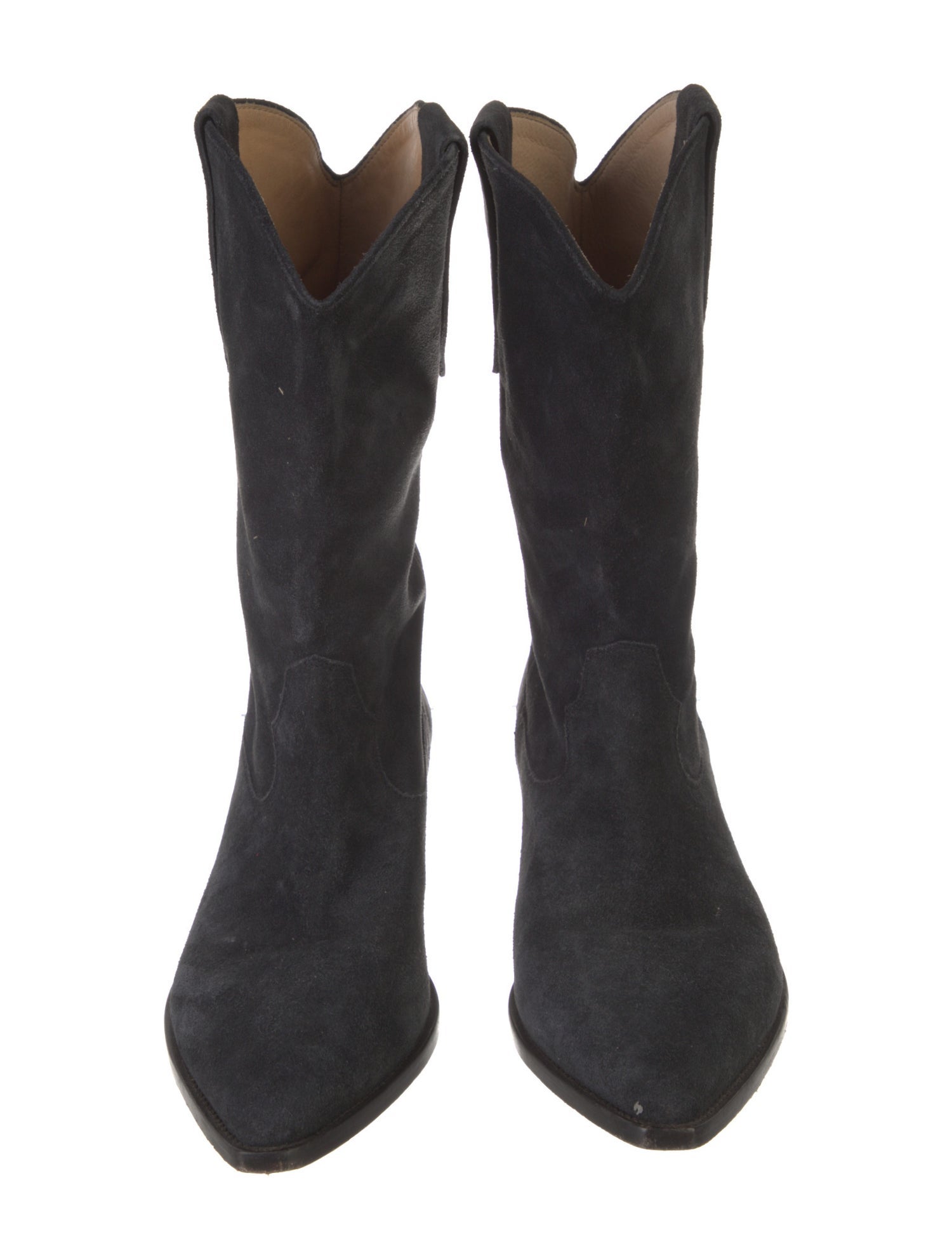 Isabel Marant Suede Western Boots