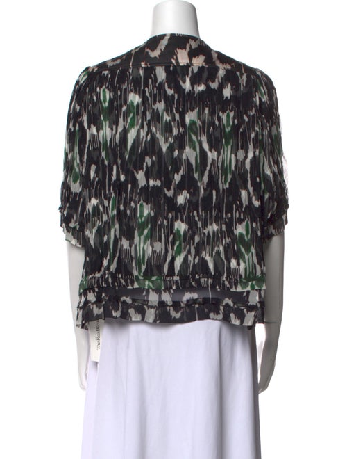Isabel Marant Silk Printed Blouse