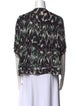 Isabel Marant Silk Printed Blouse