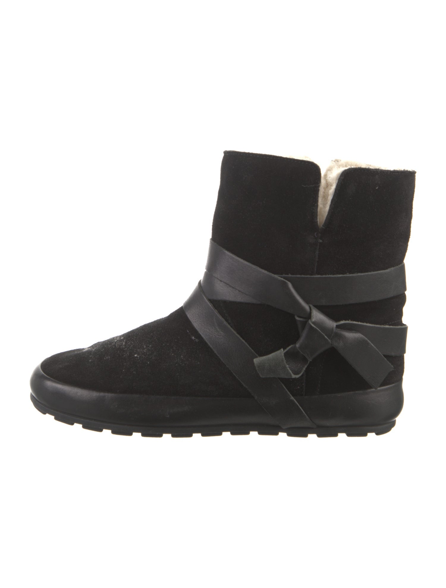 Isabel Marant Suede Leather Trim Embellishment Boots