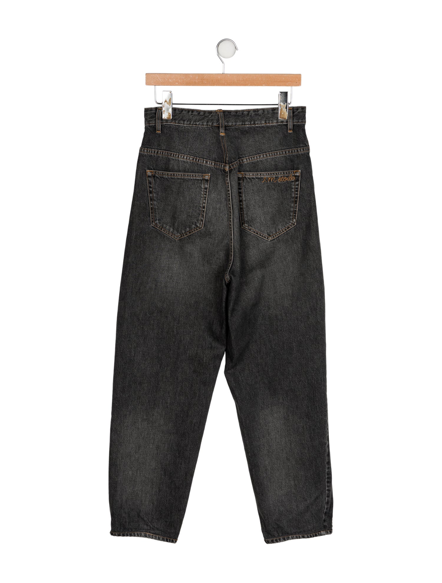 Isabel Marant High-Rise Straight Leg Jeans