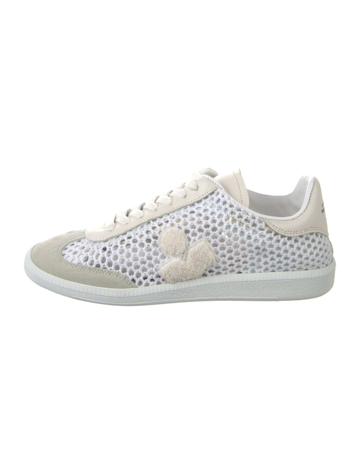 Isabel Marant Leather Leather Trim Embellishment Sneakers